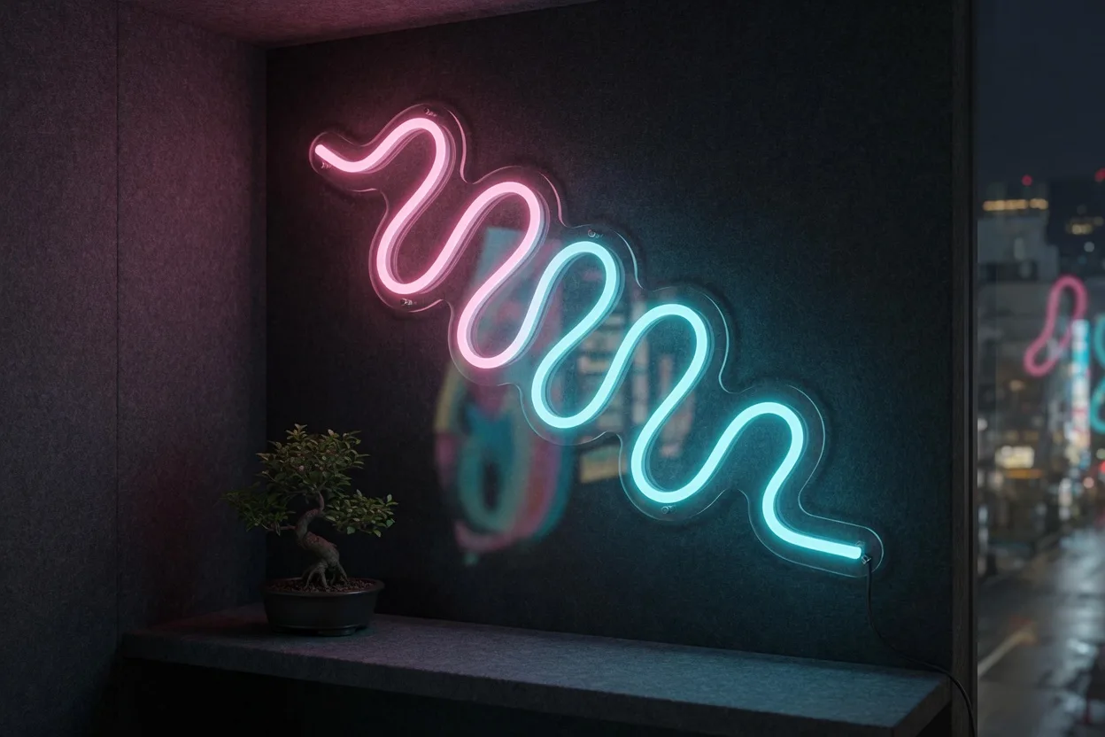 Néon japonais : réussir une déco lumineuse esprit Tokyo