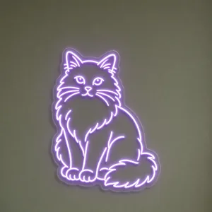 Birman Cat - Néon LED