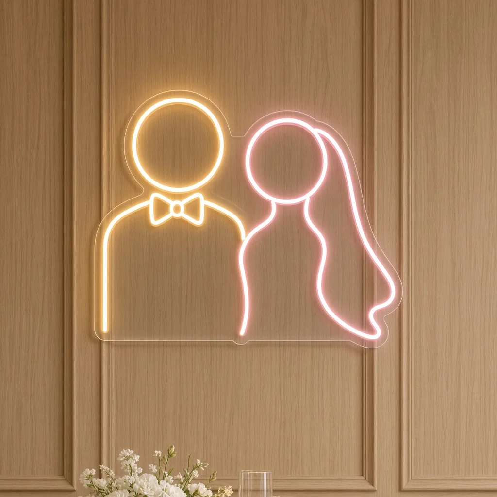 Bride and Groom - LED Neon