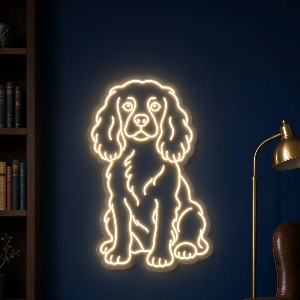 Cavalier King Charles - Néon LED