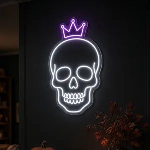 Crowned Skull - Néon LED