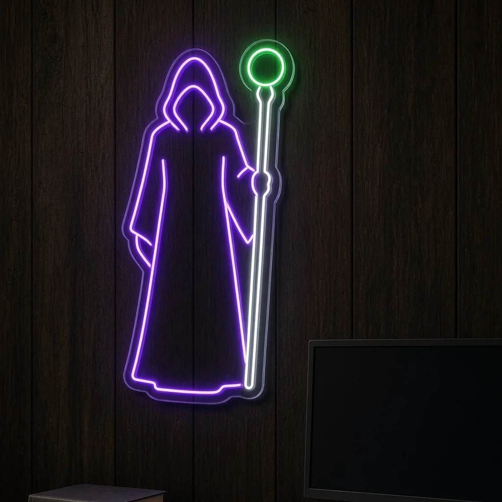 Dark Warlock - Νέον LED