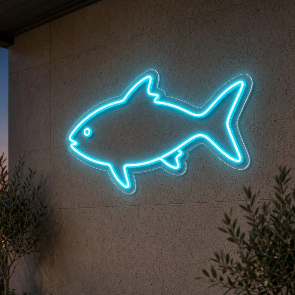Fish - LED-neonbord