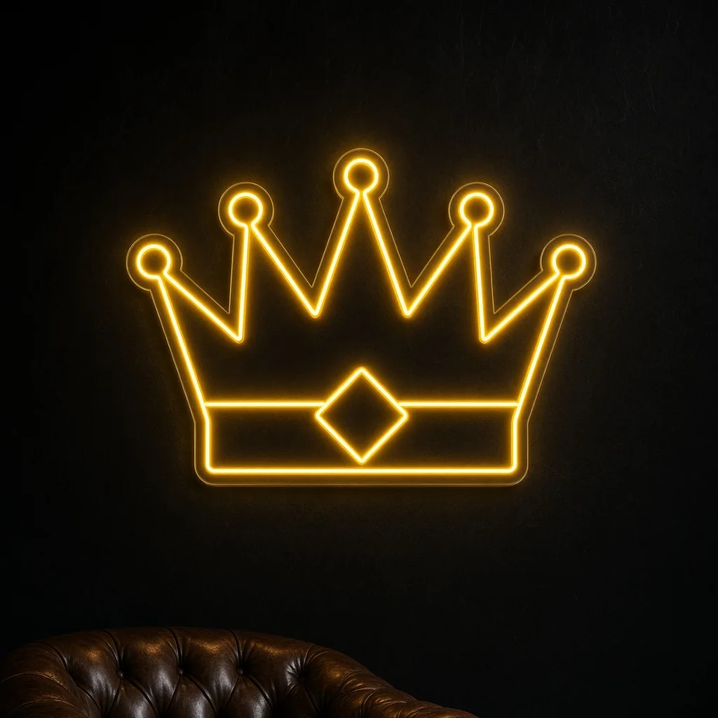 Golden Crown - Néon LED