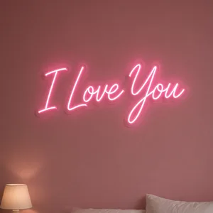 I Love You - LED-neonbord