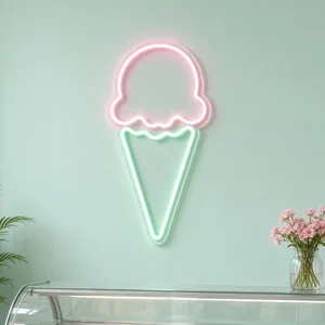 Ice Cream Cone - Néon LED