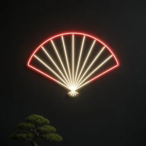 Japanese Fan - Néon LED