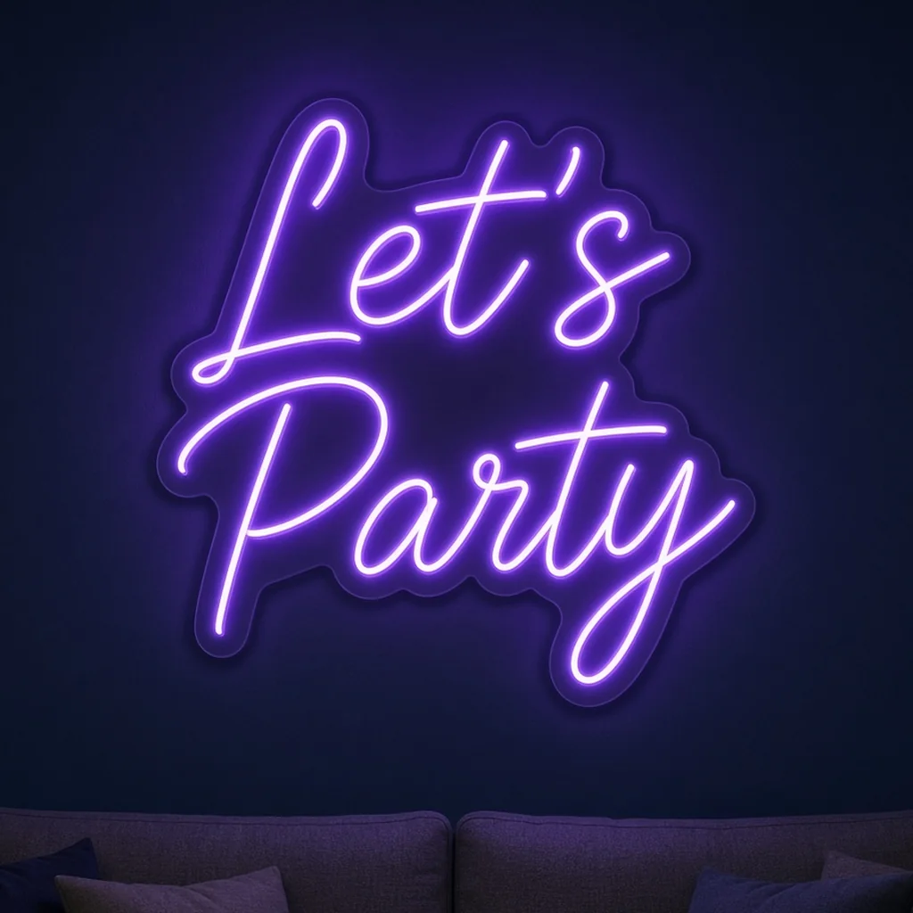 Let's Party - Νέον LED