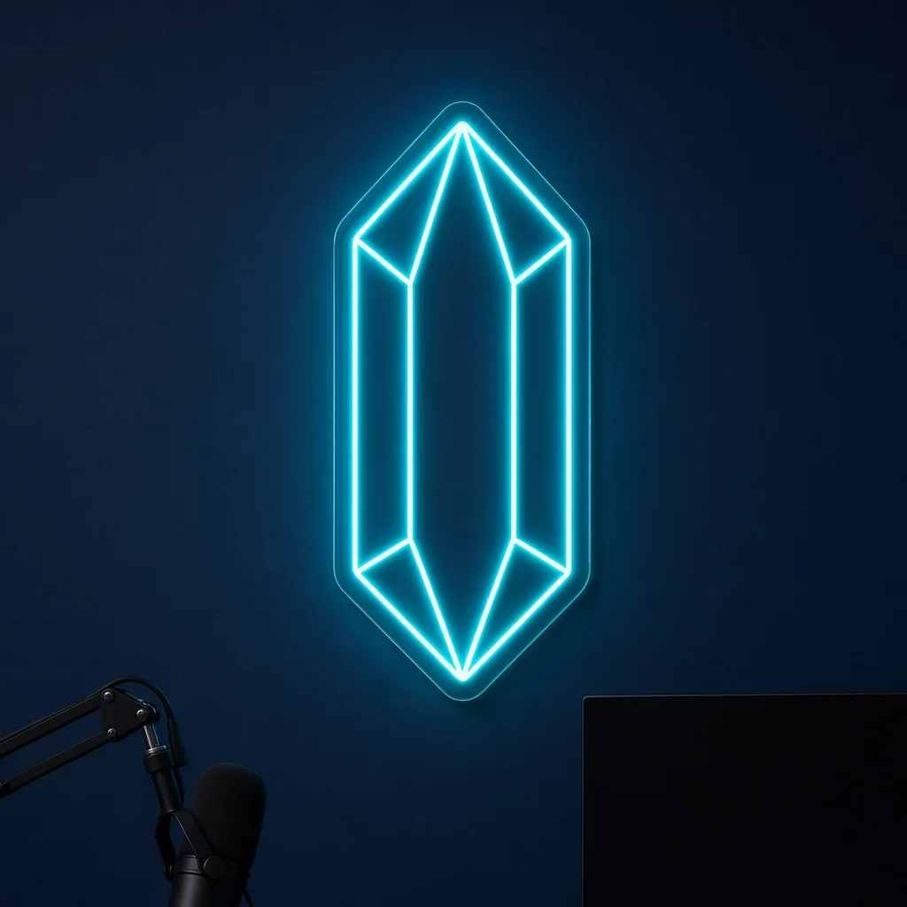 Mana Crystal - Neon LED