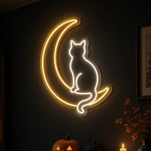 Moon Cat - Néon LED