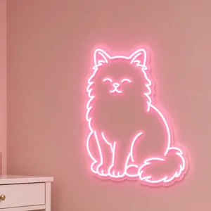 Persian Cat - Néon LED