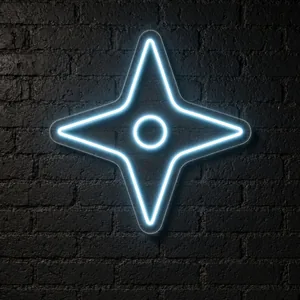 Shuriken - Néon LED