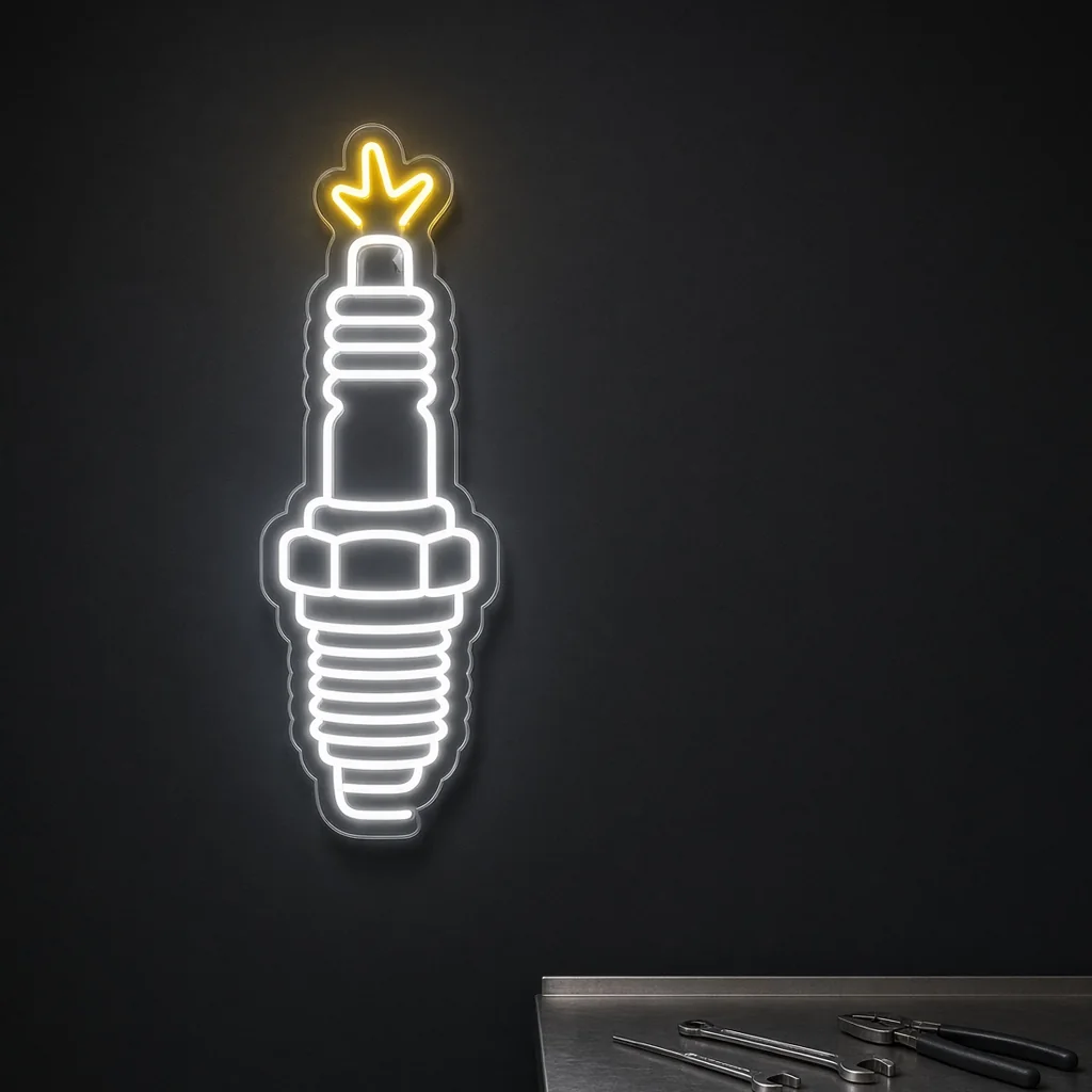 Spark Plug - Néon LED