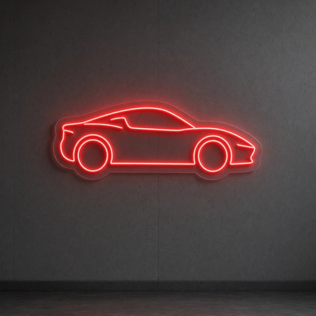 Sports Car - LED Neon