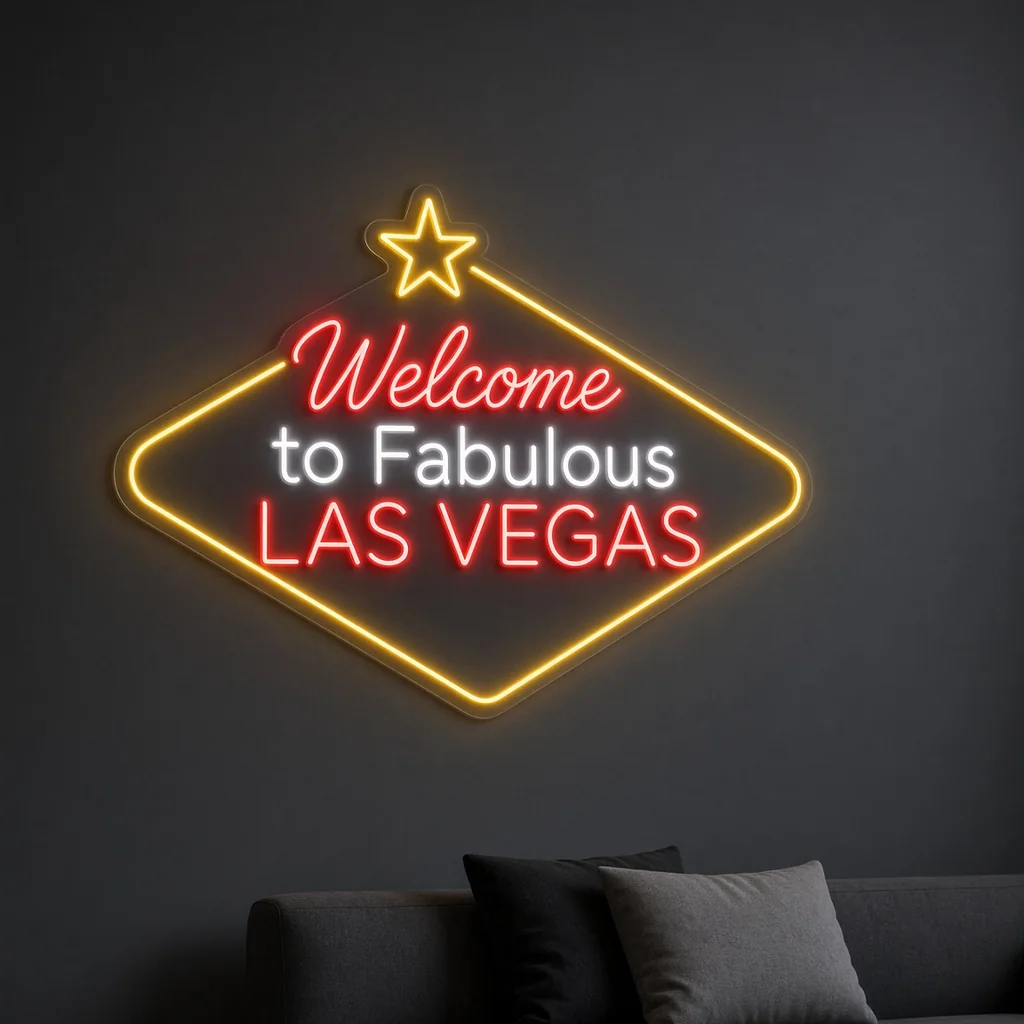 Vegas Welcome - Neon LED