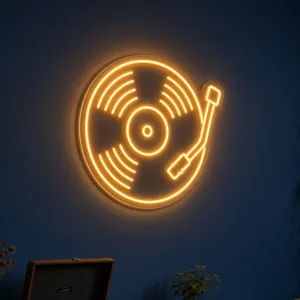 Vinyl Record - Néon LED