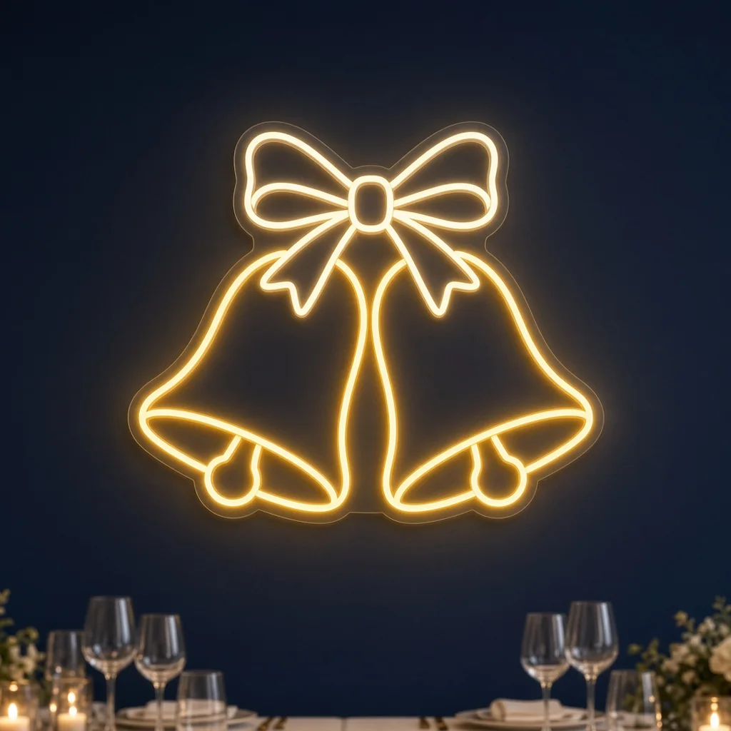 Wedding Bells - LED Neon