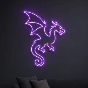 Winged Dragon - Neon LED