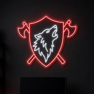 Wolf Crest - Neon LED