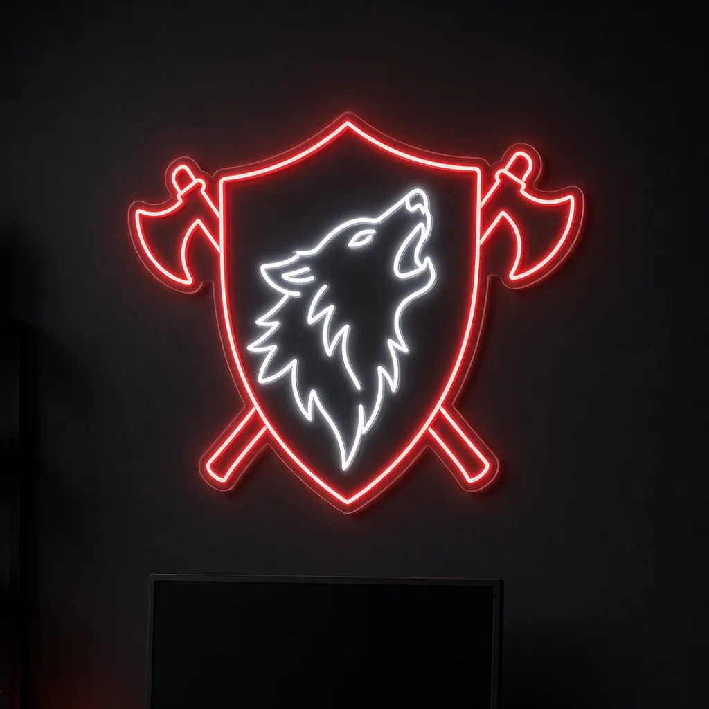 Wolf Crest - Νέον LED